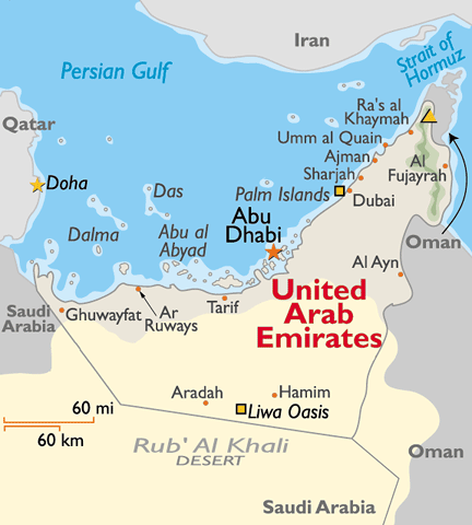 Abu Dhabi · Ajman · Dubai